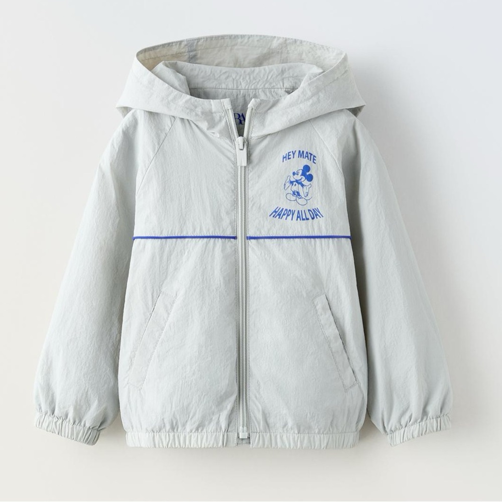 ZARA MICKEY MOUSE DISNEY RAINCOAT